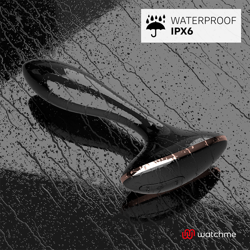 Anbiguo - Watchme Vibratore Telecomandato Plug Anale Vernet