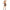 Leg Avenue - Minivestido De Multi Red Con Cuello Halter Blanco