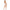 Leg Avenue - Minivestido De Multi Red Con Cuello Halter Blanco
