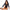 LEG AVENUE - BODY IN COTONE CON MOSAICO E SNAP TAGLIA UNICA