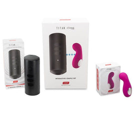 Kiiroo Set Coppia Titan e Cliona Lila Wellness Intimo Premium - immagine 4