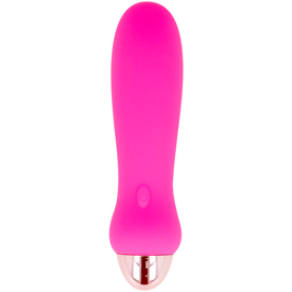 Dolce Vita Cinque Rosa Vibratore Mini Ricaricabile 7 Velocità - immagine 2