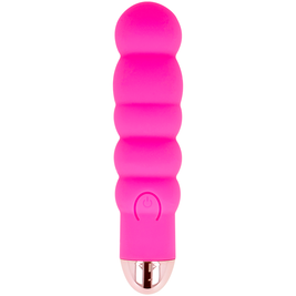 DOLCE VITA - VIBRATORE RICARICABILE SEI ROSA 7 VELOCITÀ