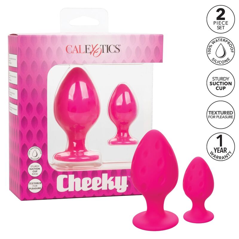 Calexotics - Cheeky Buttplug Rosa