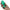Calexotics - Cheeky Buttplug Verde