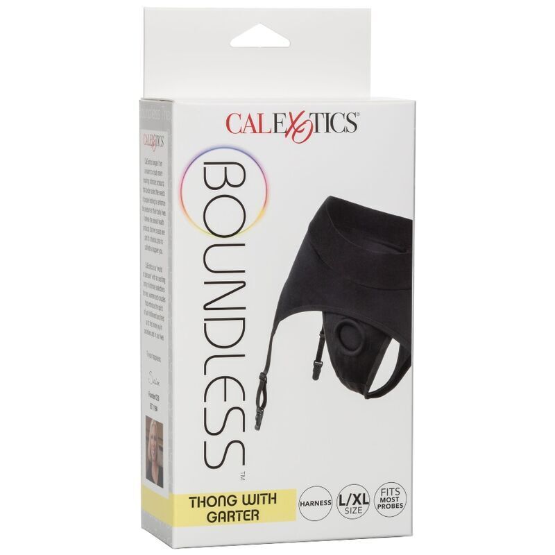 Calexotics - Perizoma Boundless Con Giarrettiera S/M