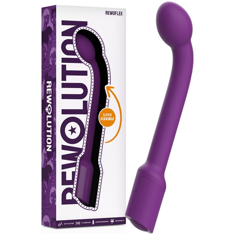 Rewolution Rewoflex Vibratore Punto G Flessibile Body-Safe