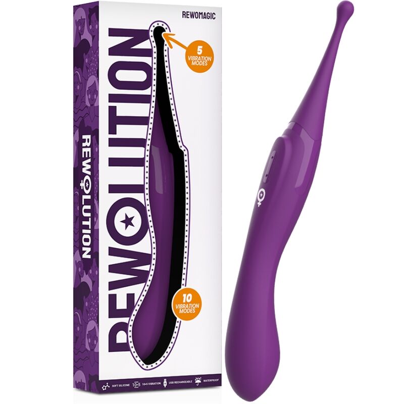 Rewolution RevoMagic Stimolatore Clitorideo Premium in Silicone