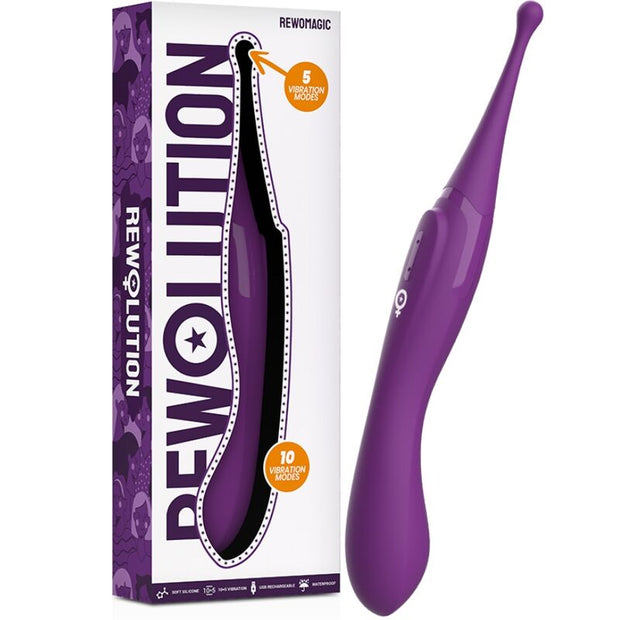 Rewolution RevoMagic Stimolatore Clitorideo Premium in Silicone