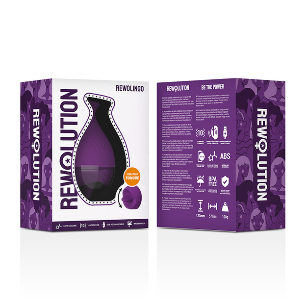 Rewolution - Vibratore Rewolingo Con Lingua