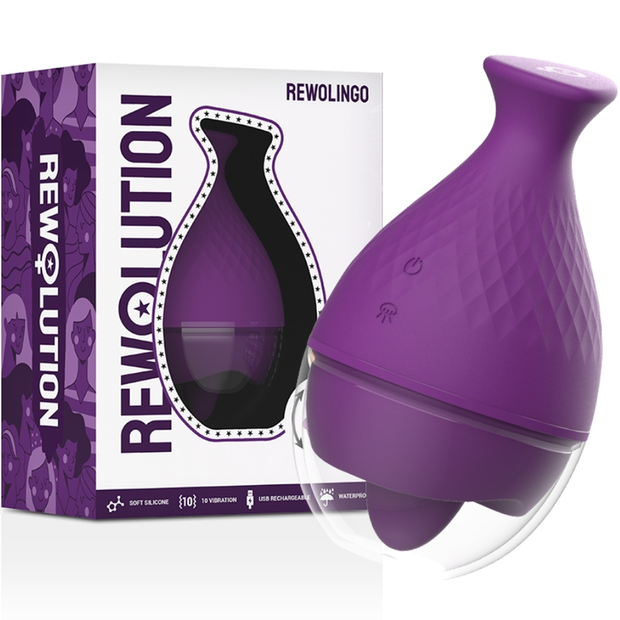 Rewolution Rewolingo Stimolatore con Lingua Vibrante Premium