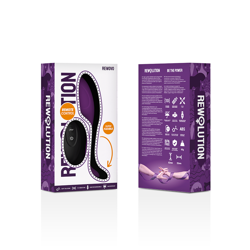 Rewolution Rewovo Vibratore Uovo con Telecomando Wireless - immagine 8