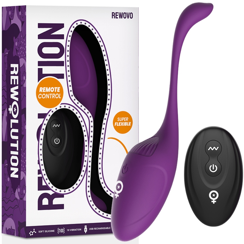 Rewolution Rewovo Vibratore Uovo con Telecomando Wireless