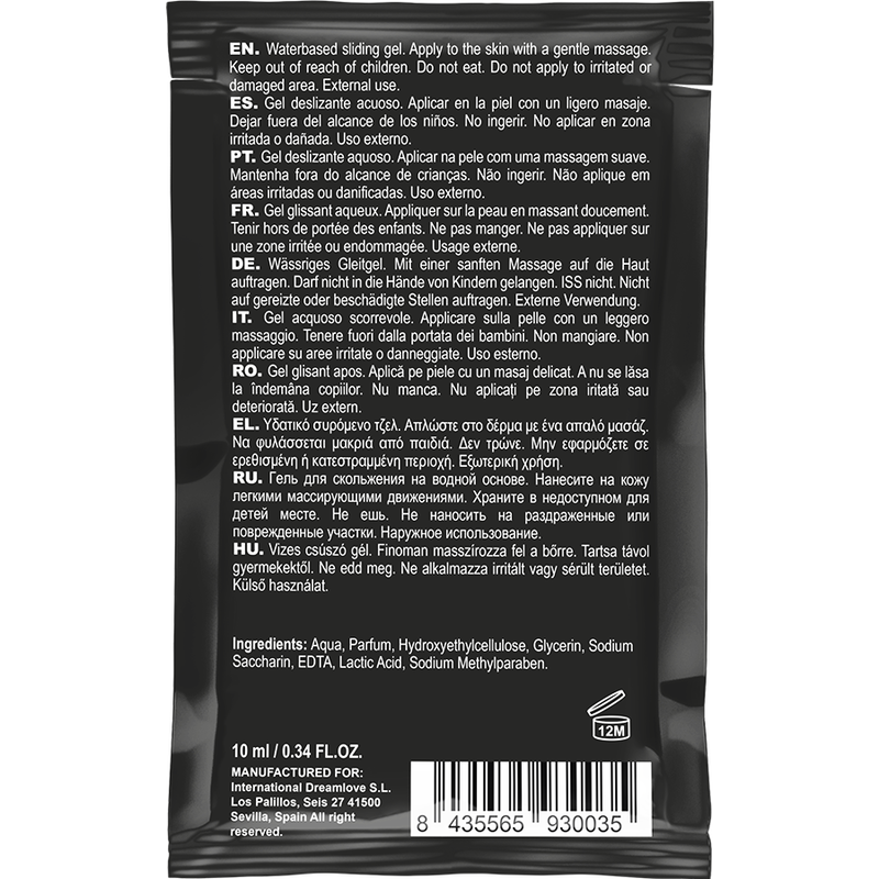 Coquette Chic Desire - Lubrificante Baciabile A Base D'Acqua Alla Fragola Pocket 10 Ml