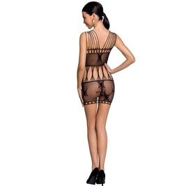 Passion - Bodystocking Donna Bs090 Nero Taglia Unica