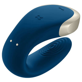 Satisfyer - Vibratore Double Love Luxury Partner Blu