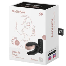 Satisfyer - Vibratore Double Love Luxury Partner Nero