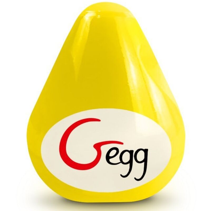 G-Vibe - Uovo Masturbatore Riutilizzabile Giallo Testurizzato