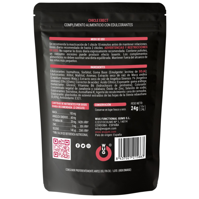 Wug Sex Sense - Potenziatore Dell'Erezione 10 Unità