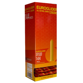 Euroglider Preservativi Naturali 144 Pezzi - Confezione Scorta