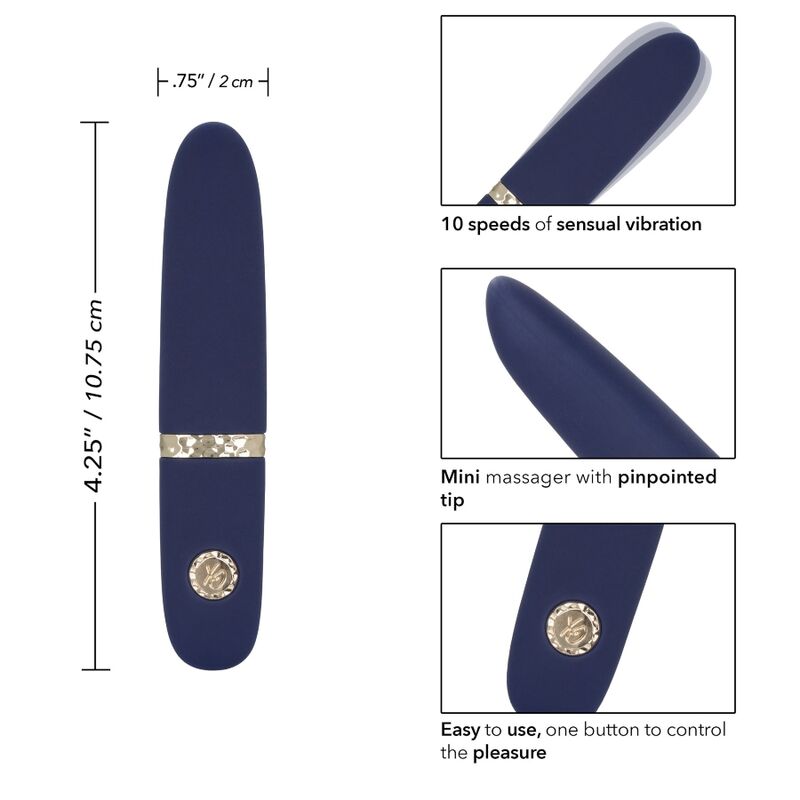 Calexotics Mini Massaggiatore Chic Margherita Design Premium - immagine 5