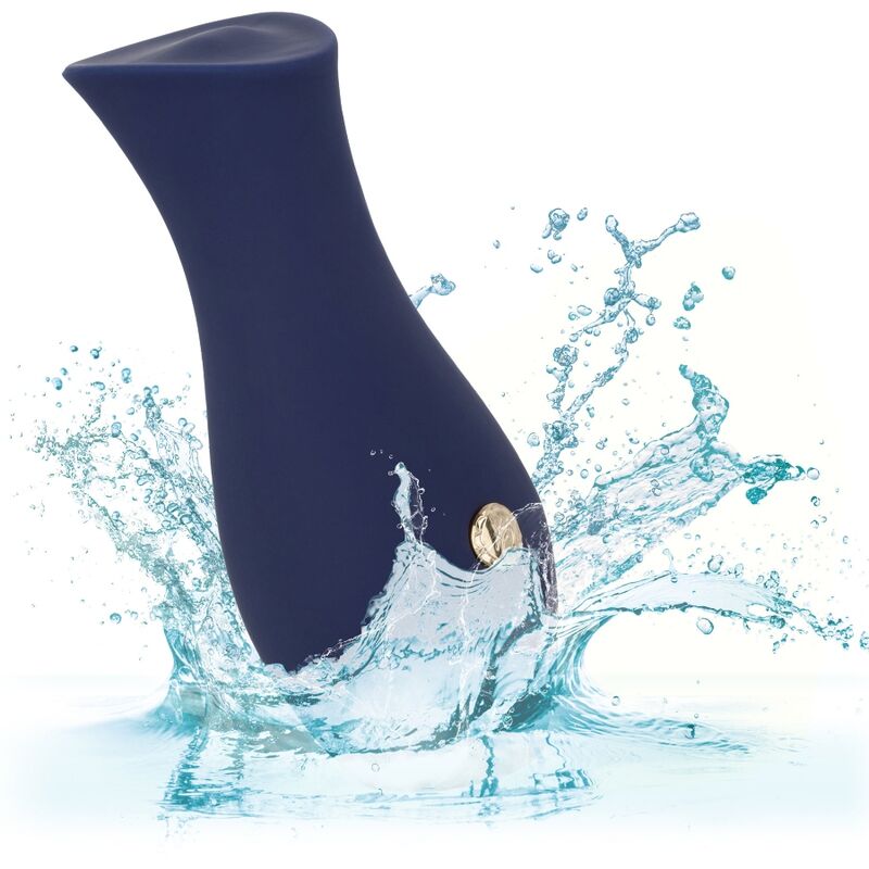 Calexotics Chic Tulip Massaggiatore in Silicone Body-Safe Blu - immagine 4