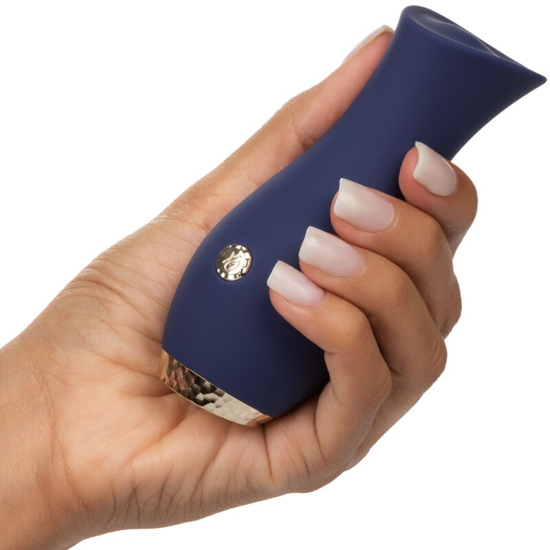 Calexotics Chic Tulip Massaggiatore in Silicone Body-Safe Blu - immagine 5