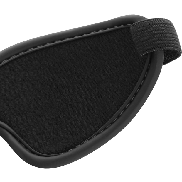 Begme - Maschera Cieca Premium Black Edition Con Fodera In Neoprene