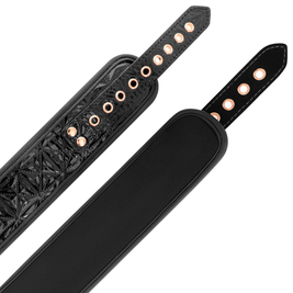 Begme - Collare Black Edition Con Morsetti Per Capezzoli Con Fodera In Neoprene