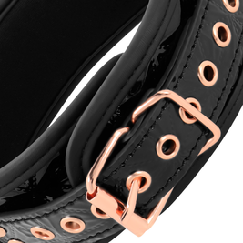 Begme - Collare Black Edition Con Morsetti Per Capezzoli Con Fodera In Neoprene