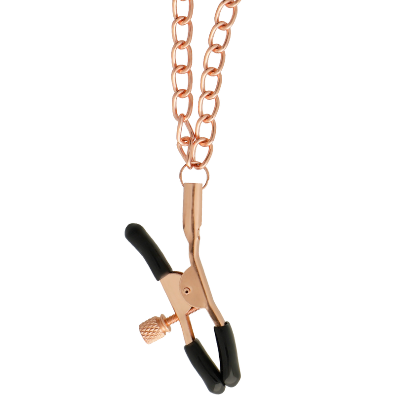 Begme - Collare Black Edition Con Morsetti Per Capezzoli Con Fodera In Neoprene