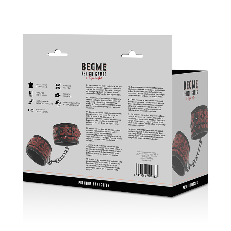 Begme - Manette Premium Edizione Rossa Con Fodera In Neoprene