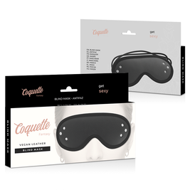 Coquette Chic Desire - Mascherina Cieca In Pelle Vegana Fantasy Con Fodera In Neoprene