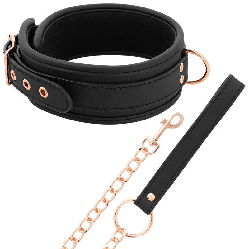 Coquette Chic Desire - Collare In Pelle Vegana Fantasia Con Fodera In Neoprene