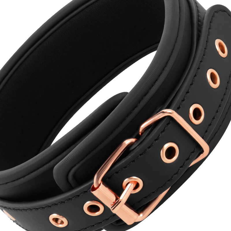 Coquette Chic Desire - Collare In Pelle Vegana Fantasia Con Fodera In Neoprene