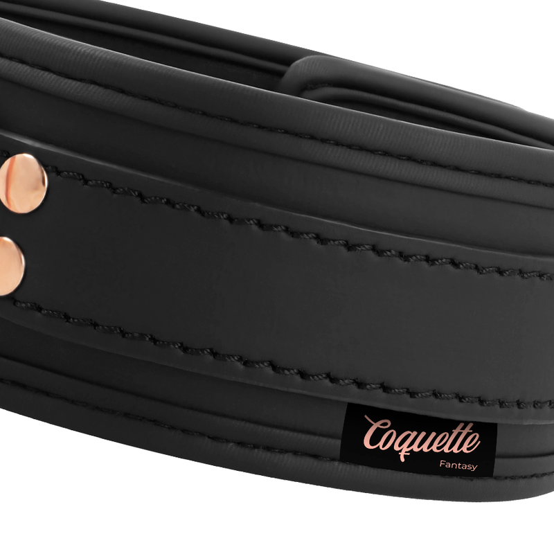 Coquette Chic Desire - Collare In Pelle Vegana Fantasia Con Fodera In Neoprene
