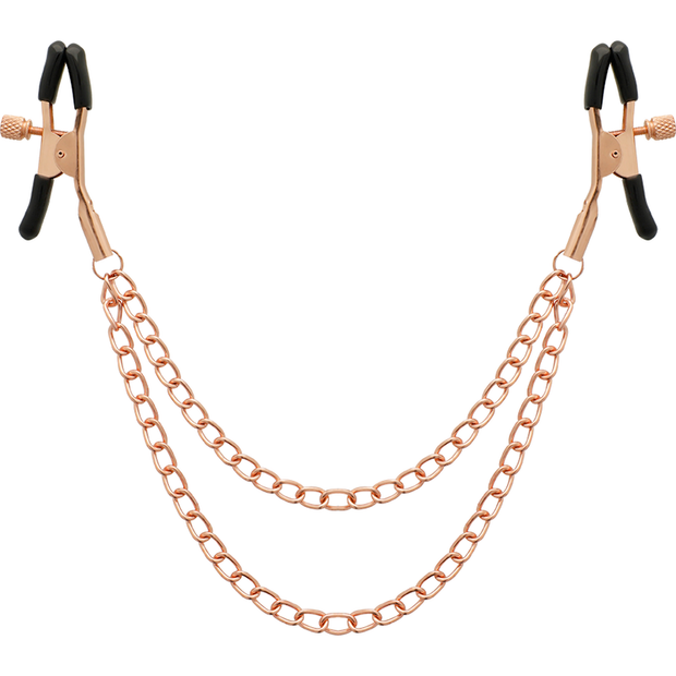 Coquette Chic Desire - Clip Per Capezzoli In Metallo Fantasy Con Catena