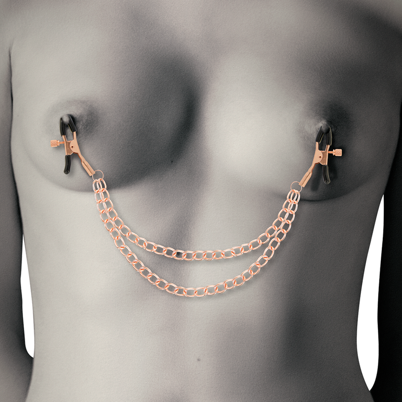 Coquette Chic Desire - Clip Per Capezzoli In Metallo Fantasy Con Catena