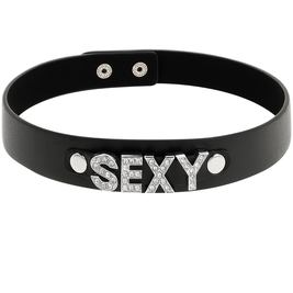 Coquette Chic Desire - Collana Sexy In Pelle Vegana