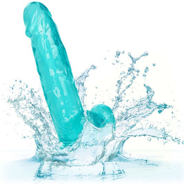 Calexotics - Dildo Taglia Queen Blu 15,3 Cm