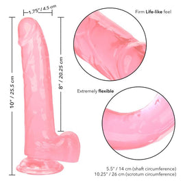 Calexotics - Dildo Taglia Queen Rosa 20,3 Cm