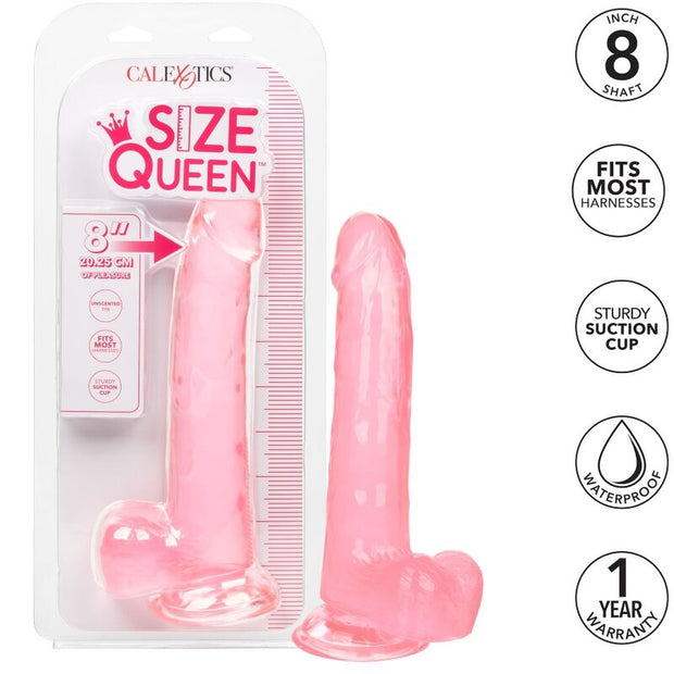 Calexotics - Dildo Taglia Queen Rosa 20,3 Cm