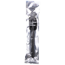 All Black - Doccia Anale Silicone Sistema Stopper 27 Cm