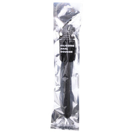 Tutto Nero - Doccia Anale In Silicone Rigato 27 Cm