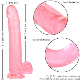 Calexotics - Dildo Taglia Queen Rosa 25,5 Cm