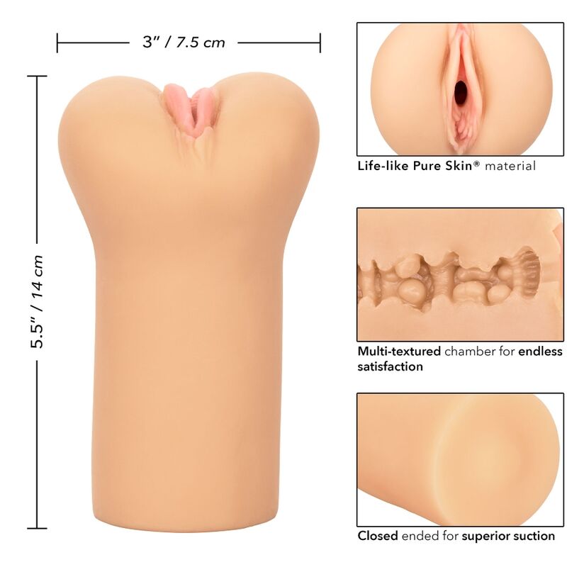 Calexotics - Boundless Vulva Stroker Pelle Chiara