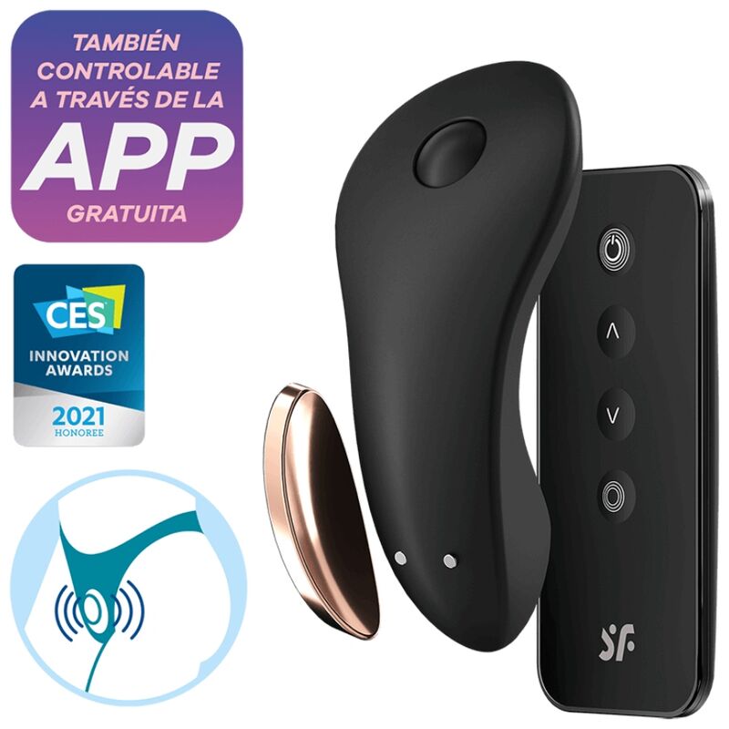 Satisfyer Piccolo Vibratore Segreto con Telecomando Premium - immagine 3