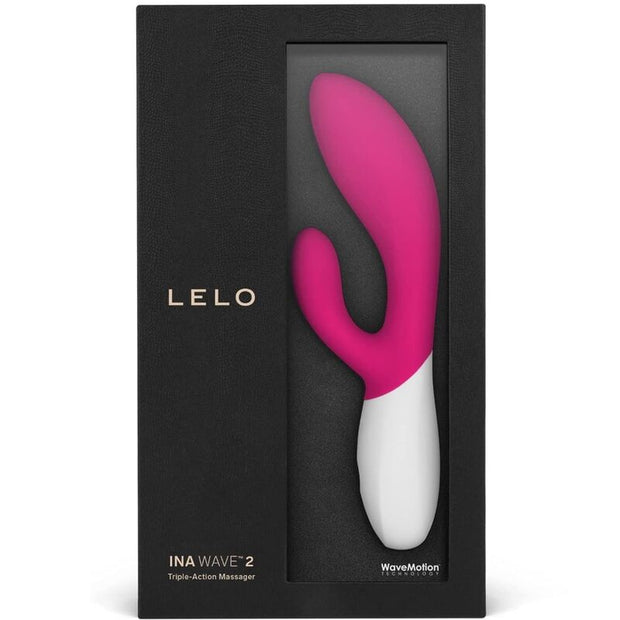 Lelo - Ina Wave 2 Vbrador Movimento Speciale Di Lusso Fucsia