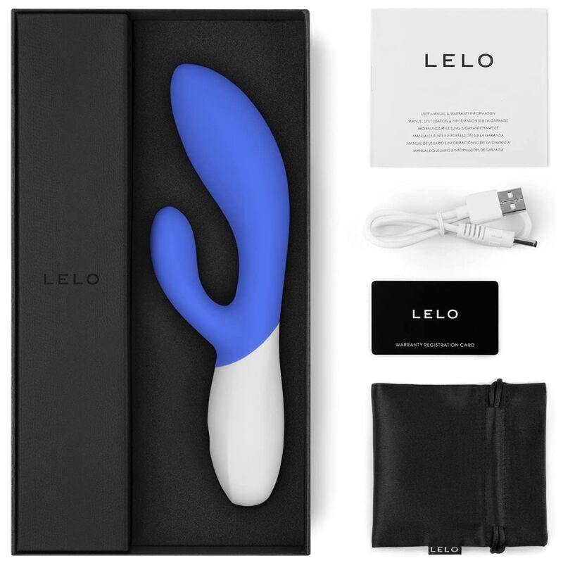 LELO INA Wave 2 Vibratore Rabbit Premium con Movimento Wave - immagine 3