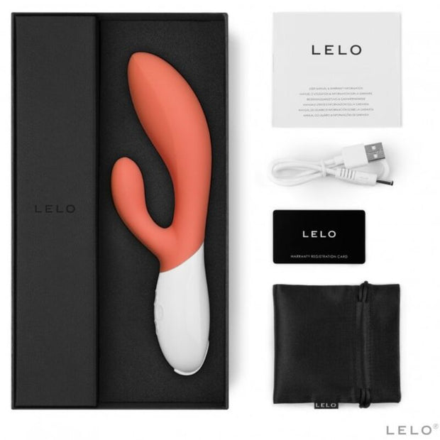 LELO INA 3 Vibratore Rabbit Dual Action Potente e Impermeabile